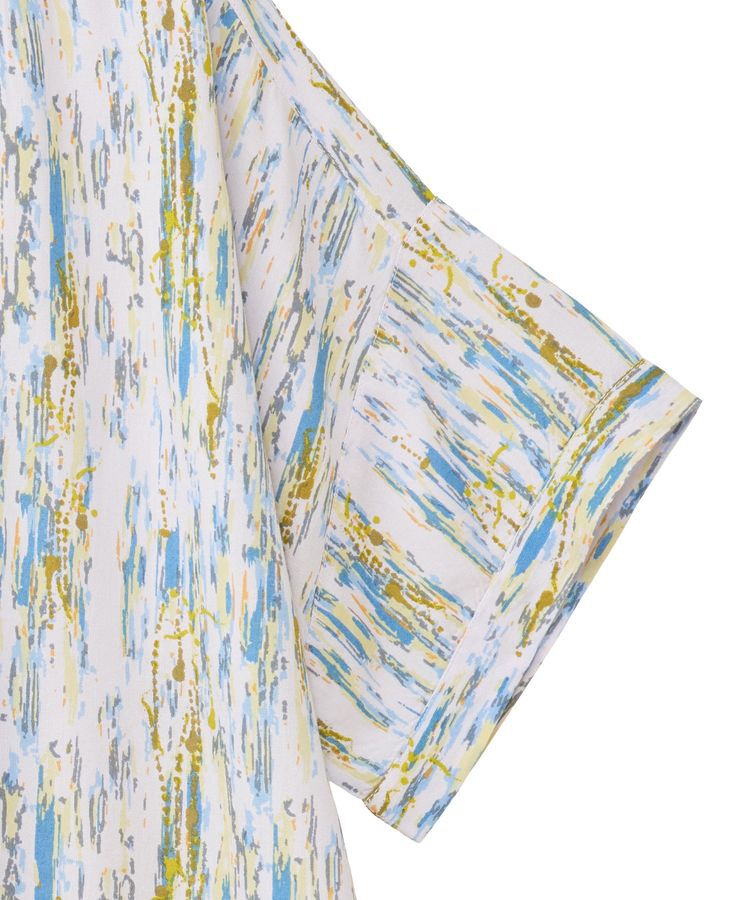 Green Parks「アソート柄さらっとレーヨンブラウス」|シャツ・ブラウス|