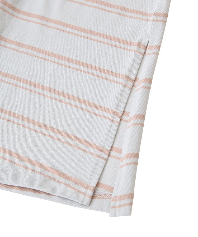 Green Parks「・SUGAR SPOON ボーダーポロワンピース」|ワンピース|