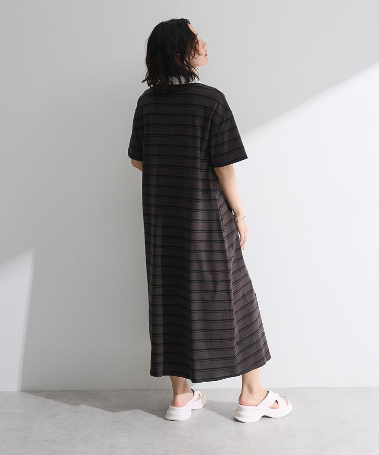 Green Parks「・SUGAR SPOON ボーダーポロワンピース」|ワンピース|