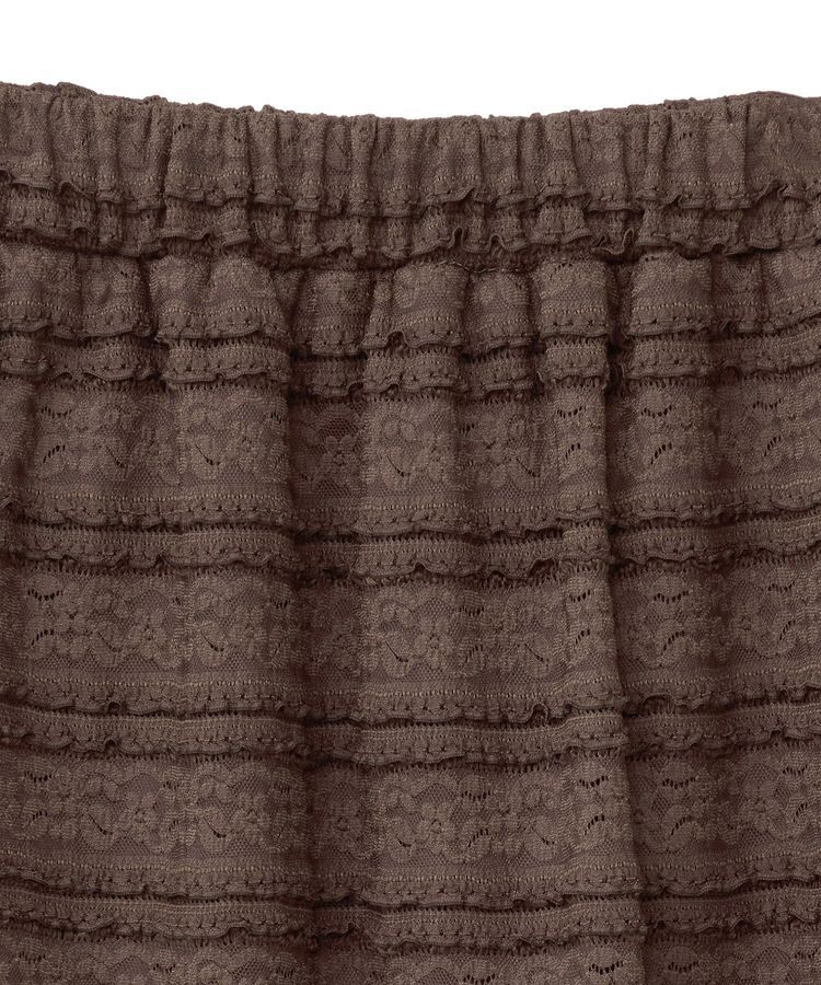 Green Parks「・SUGAR SPOON レースフリルナロースカート」|タイト|