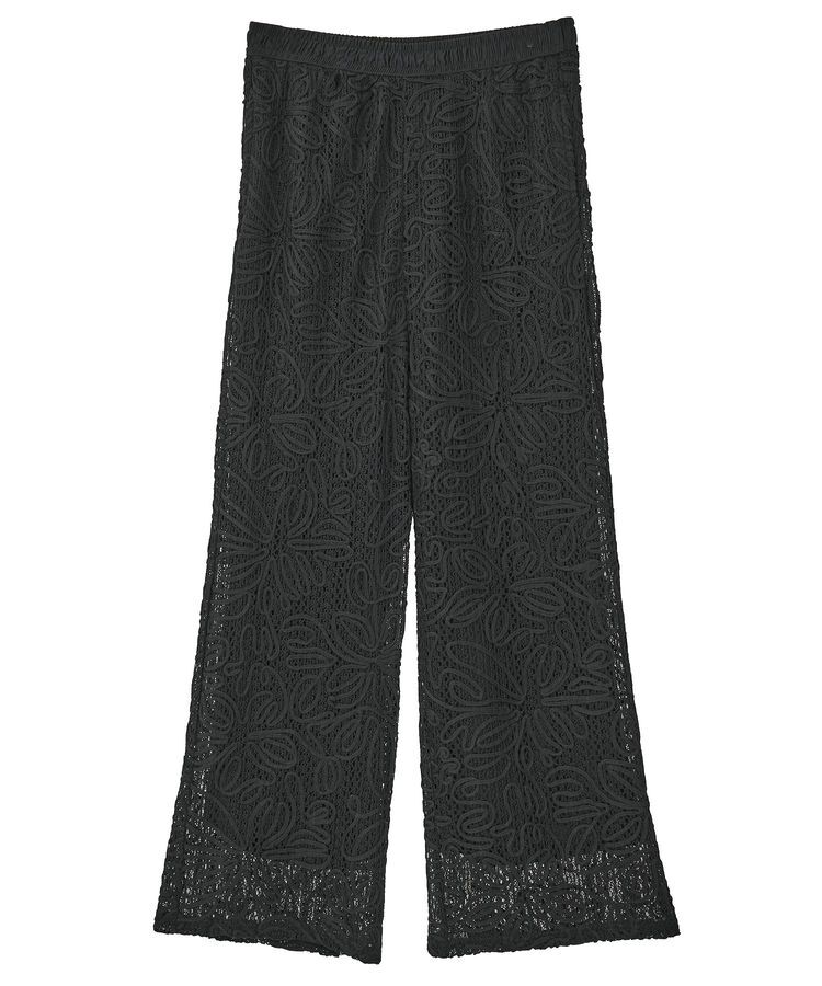 Green Parks「コード刺繍レースイージーワイドパンツ」|その他|