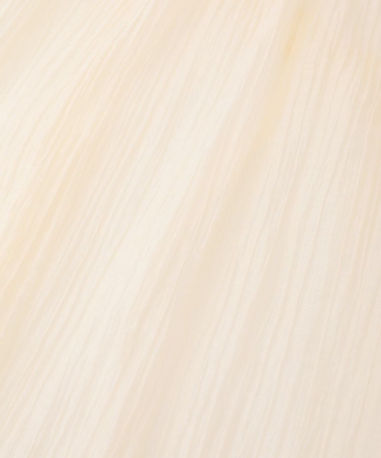 Green Parks「Vネックフリルシアープリーツブラウス」|シャツ・ブラウス|