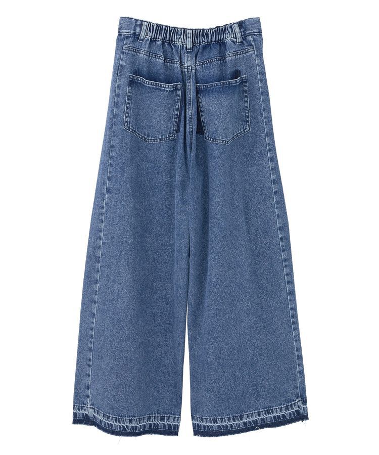 Green Parks「・SUGAR SPOON タックデニムワイドパンツ」|デニム|