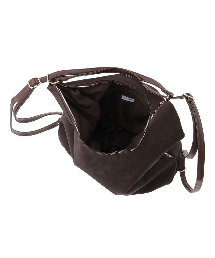 armonia「andmikka.マルチウェイスウェード調バック」|ショルダー・メッセンジャー|