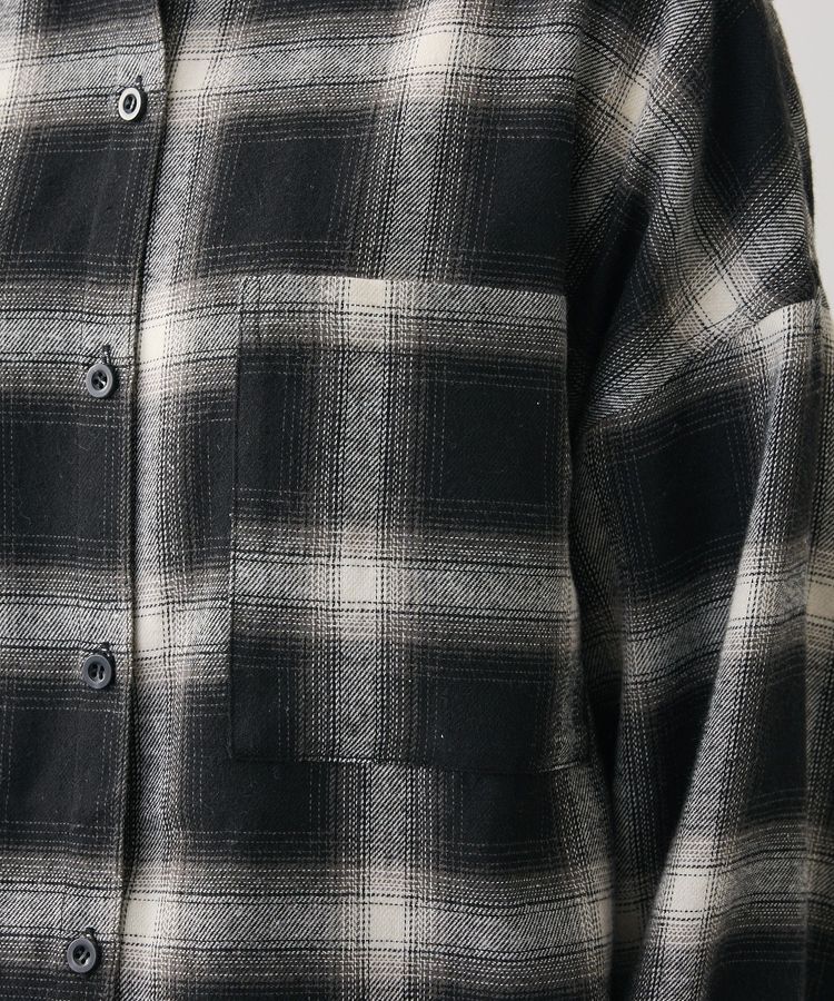 Green Parks「・ELENCARE DUE 2wayチェックビックシャツ」|チュニック|