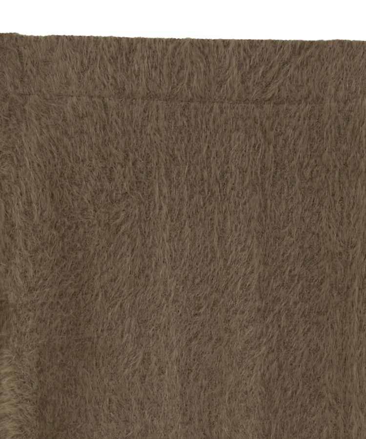 Green Parks「楽ちんシャギーIラインスカート」|タイト|