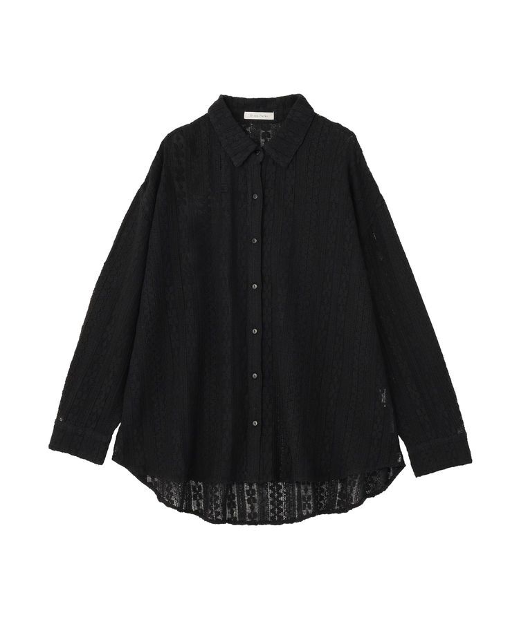 Green Parks「長袖レースシャツ」|シャツ・ブラウス|