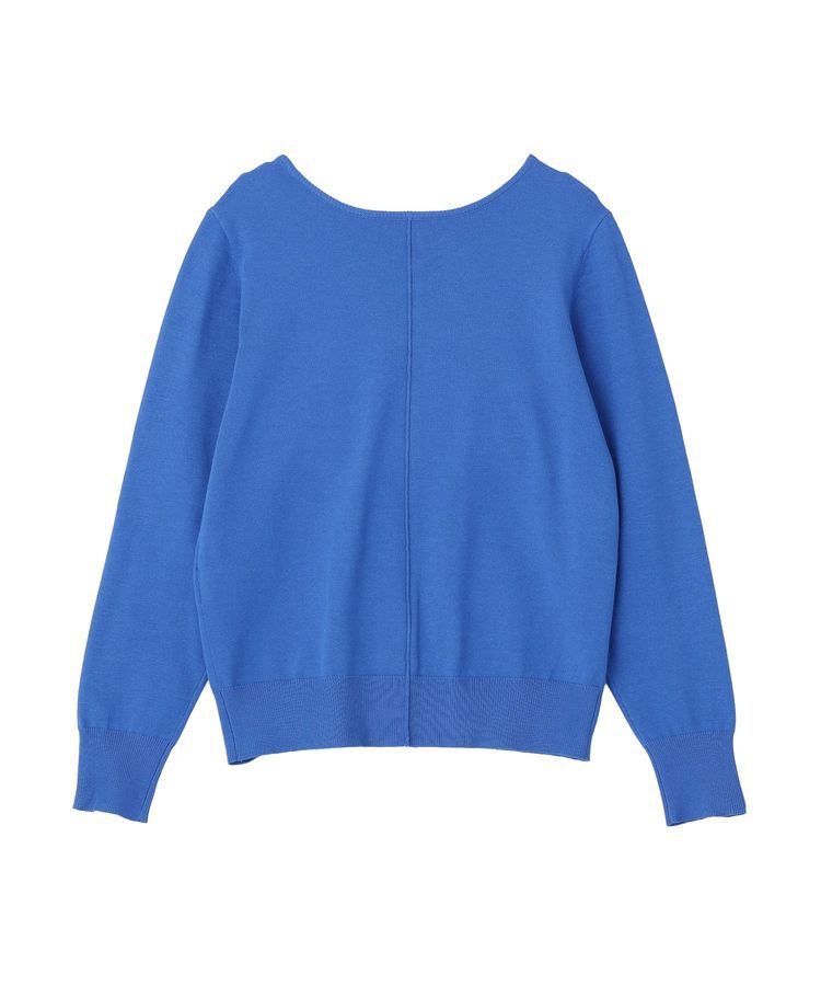 Green Parks「パール調ボタン付き2WAYニットプルオーバー」|ニット・セーター|