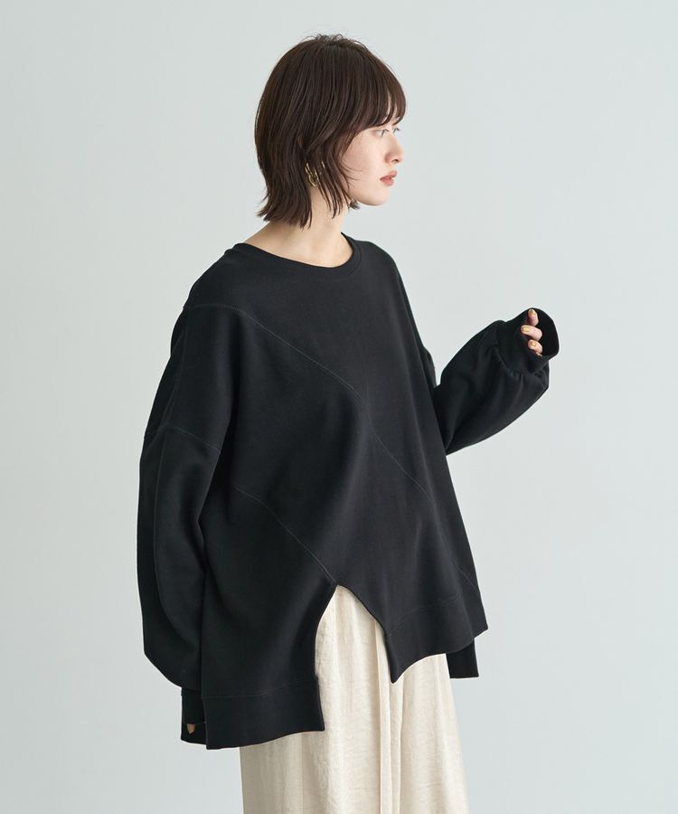 Editt by YECCA VECCA「アシメデザインプルオーバー」|スウェット・ジャージ|