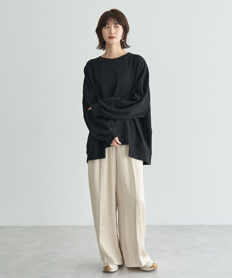 Editt by YECCA VECCA「アシメデザインプルオーバー」|スウェット・ジャージ|