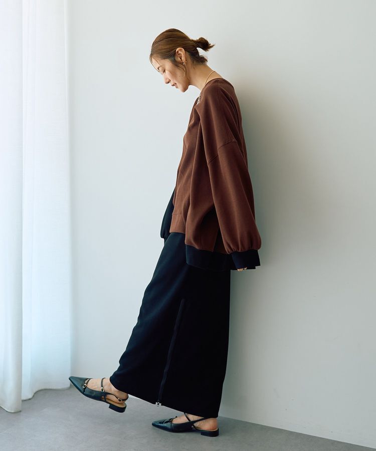 Editt by YECCA VECCA「アシメデザインプルオーバー」|スウェット・ジャージ|