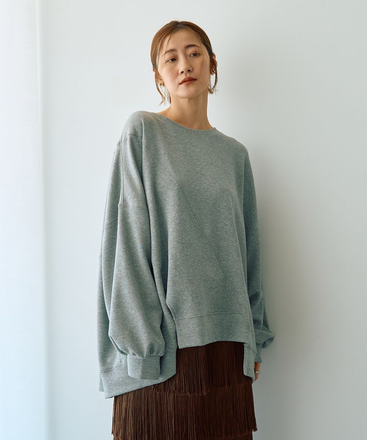 Editt by YECCA VECCA「アシメデザインプルオーバー」|スウェット・ジャージ|