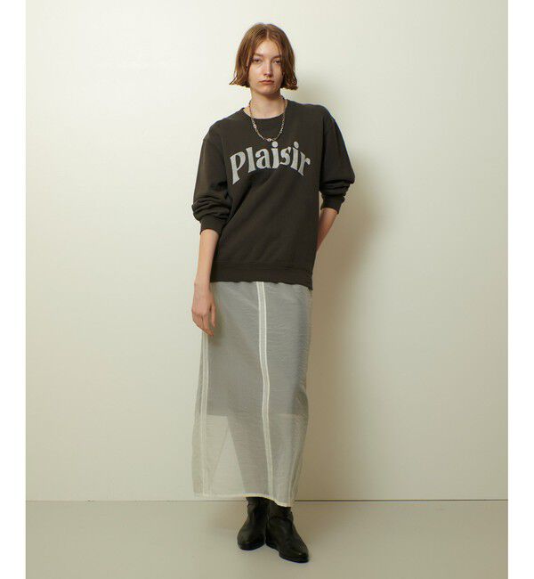 allureville「ロゴスウェットプルオーバー」|Tシャツ・カットソー|