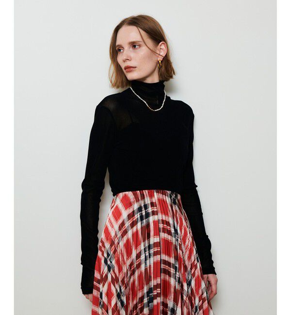 allureville「フロッキーチュールタートル」|Tシャツ・カットソー|