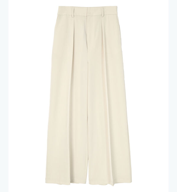 ur's「ワンタックハイウエストワイドパンツ」|スラックス|