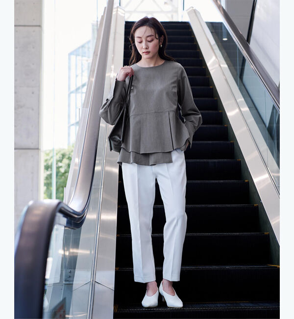 ur's「イレギュラーヘムペプラムブラウス」|シャツ・ブラウス|