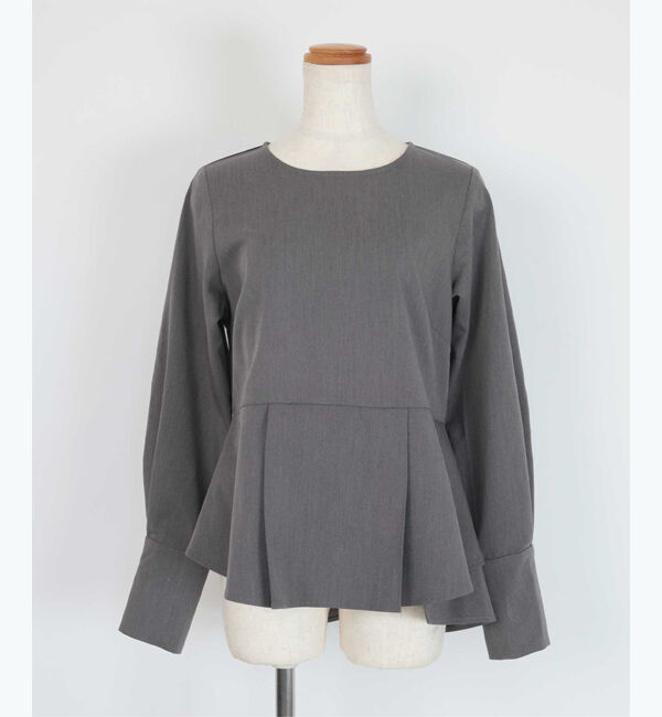 ur's「イレギュラーヘムペプラムブラウス」|シャツ・ブラウス|