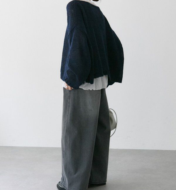  「3Gドロップ天竺ニットプルオーバー」|プルオーバー|