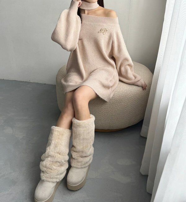  「2wayフェイクムートンブーツ」|その他|