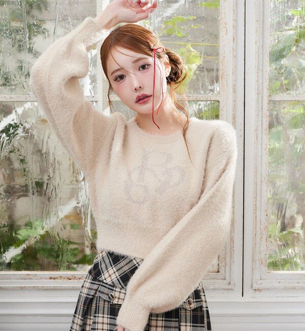  「アソートニット」|ニット・セーター|ベージュ