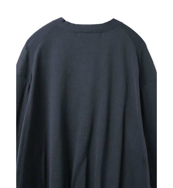 mizuiro ind「mizuiro ind Vネックワイドカーディガン」|カーディガン|