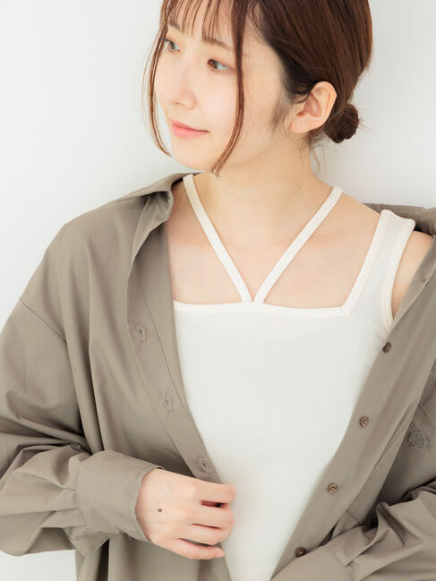 Te chichi TERRASSE「【接触冷感】ホルターネックタンクトップ」|タンクトップ|キナリ