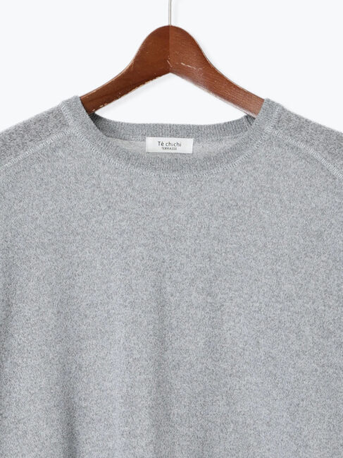 Te chichi TERRASSE「裾ロールステッチニット」|ニット・セーター|