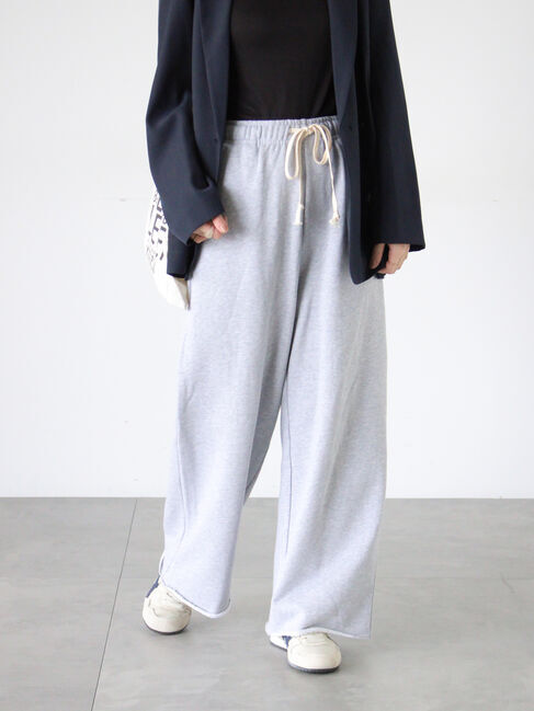 Lugnoncure「スウェットワイドパンツ《2025autumn catalog item》」|その他|