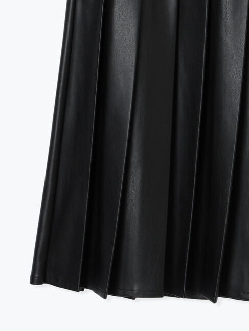 Te chichi「レザータックプリーツスカート」|スカート|