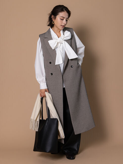 Te chichi「ビッグリボン2WAYブラウス《2025winter catalog item》」|シャツ・ブラウス|