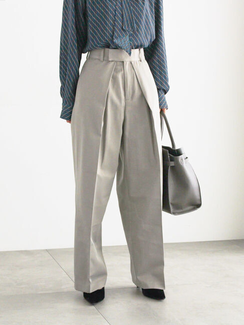 Te chichi「シャイニーワイドスラックス」|その他|