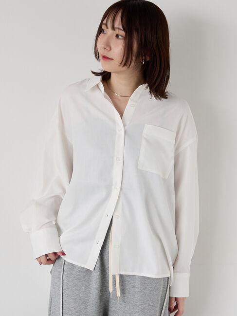 Te chichi TERRASSE「アソートオーバーシャツ」|シャツ・ブラウス|オフホワイト