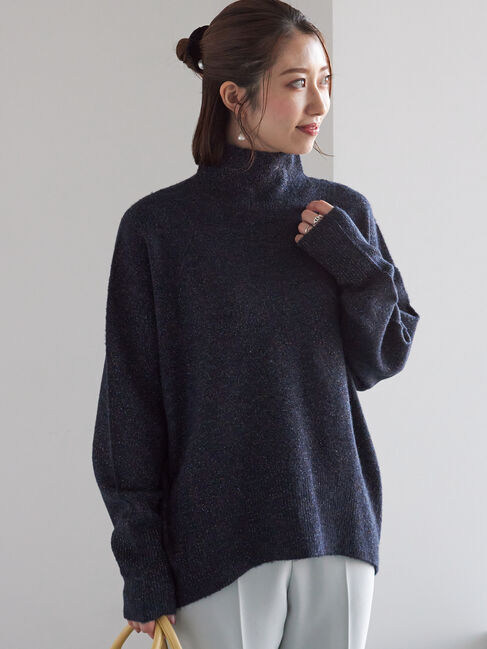 Te chichi「【宮本茉由着用】MIXラメニット」|ニット・セーター|