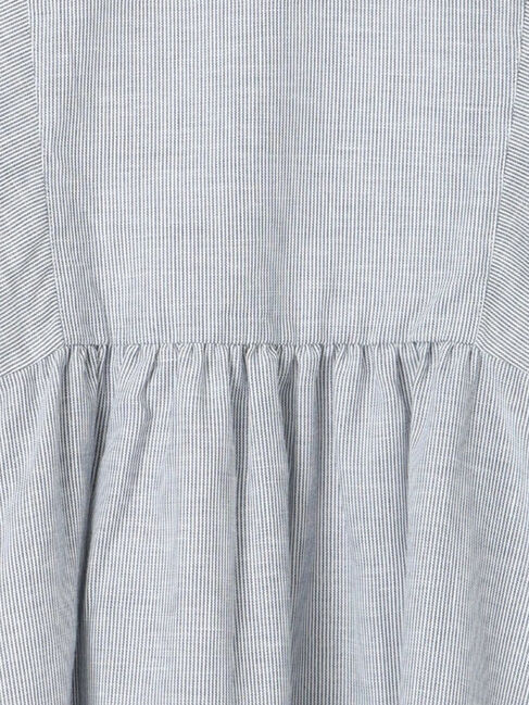 Samansa Mos2「切替ギャザーオーバーブラウス」|シャツ・ブラウス|