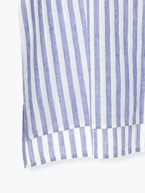 Samansa Mos2「◎綿麻柄アソートボートネックブラウス」|シャツ・ブラウス|