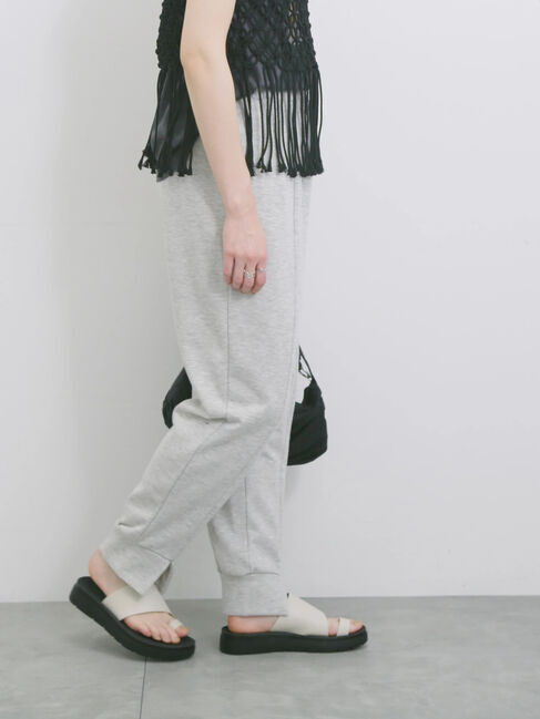 Samansa Mos2 blue「◎裏毛センタースリットパンツ」|その他|