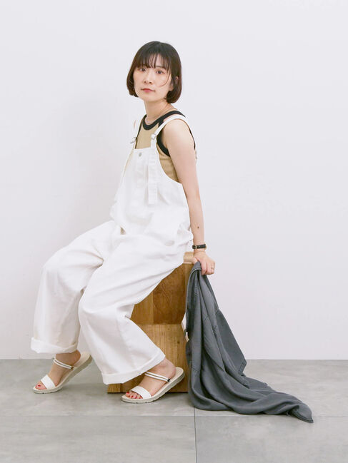 Samansa Mos2 blue「◎アメリカンスリーブタンク」|Tシャツ・カットソー|