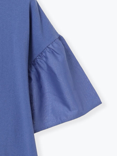 SM2「[接触冷感]フレアスリーブチュニックTシャツ」|シャツ・ブラウス|