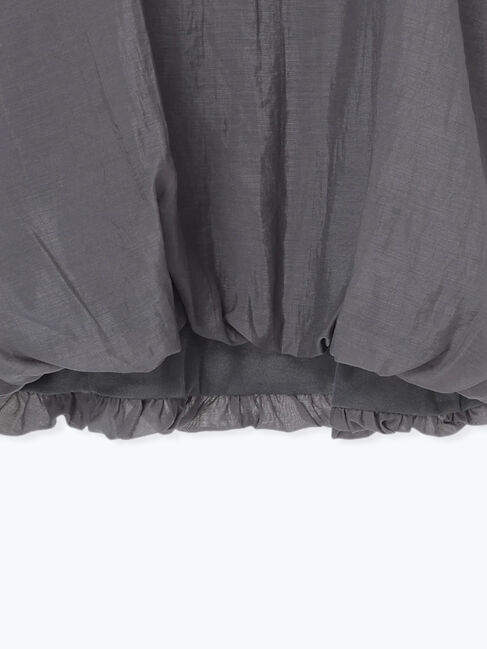 Samansa Mos2 blue「裾バルーンTシャツ」|Tシャツ・カットソー|