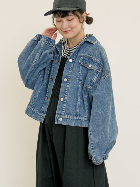 Samansa Mos2「デニム/スエードアソートジャケット」|その他|