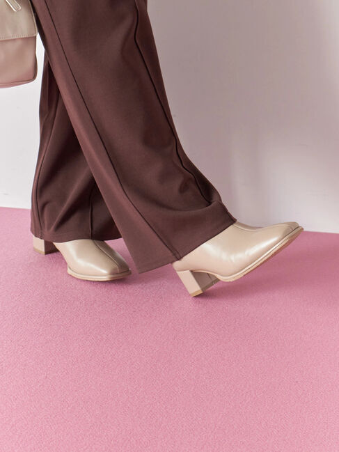 Samansa Mos2 blue「【マエストロ監修】ストレスフリーショートブーツ」|ビジネス・ドレスシューズ|