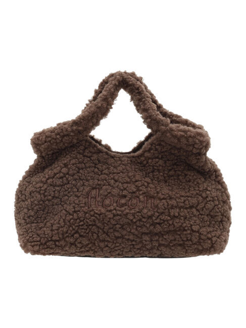 Samansa Mos2「【2WAY】ロゴ刺繍ボアショルダーバッグ」|その他|