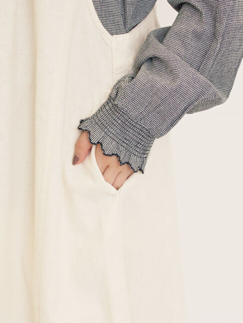 Samansa Mos2「前タックジャンパースカート」|ワンピース|