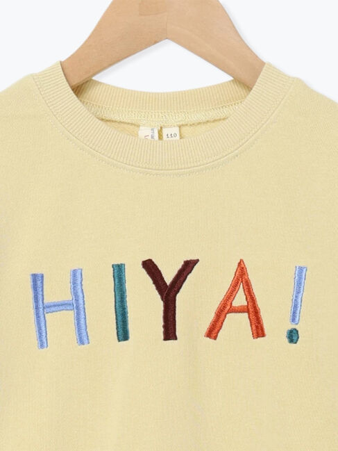 Samansa Mos2 Lagom「ロゴ刺繍トレーナー」|Tシャツ・カットソー|