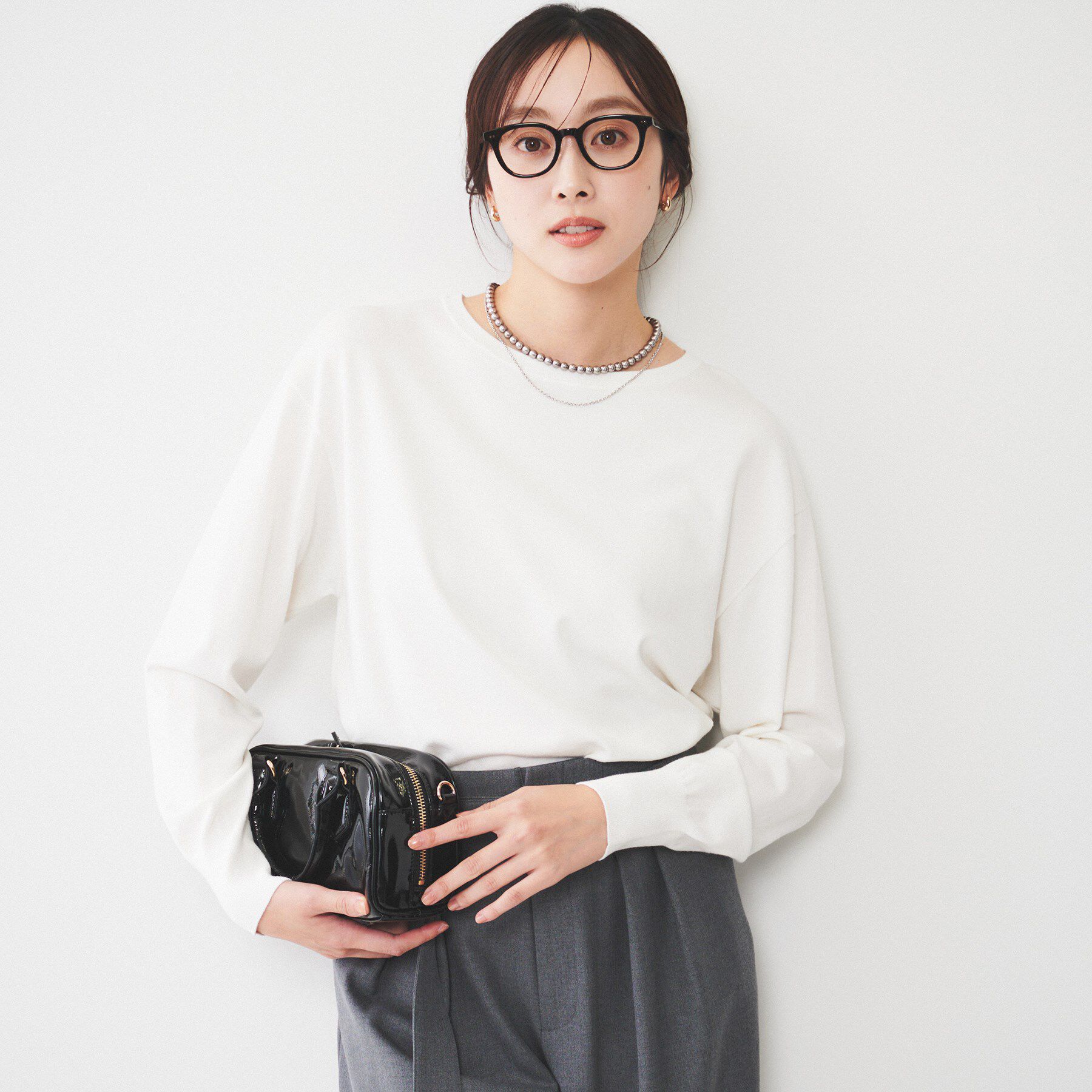 UNTITLED「【洗える/2WAY】ストレッチニット」|ニット・セーター|