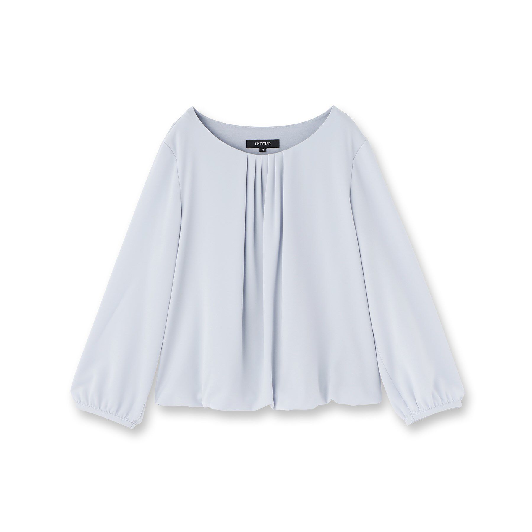 UNTITLED「【透けにくい/ウエストイン見え】パウダリーブラウス」|シャツ・ブラウス|