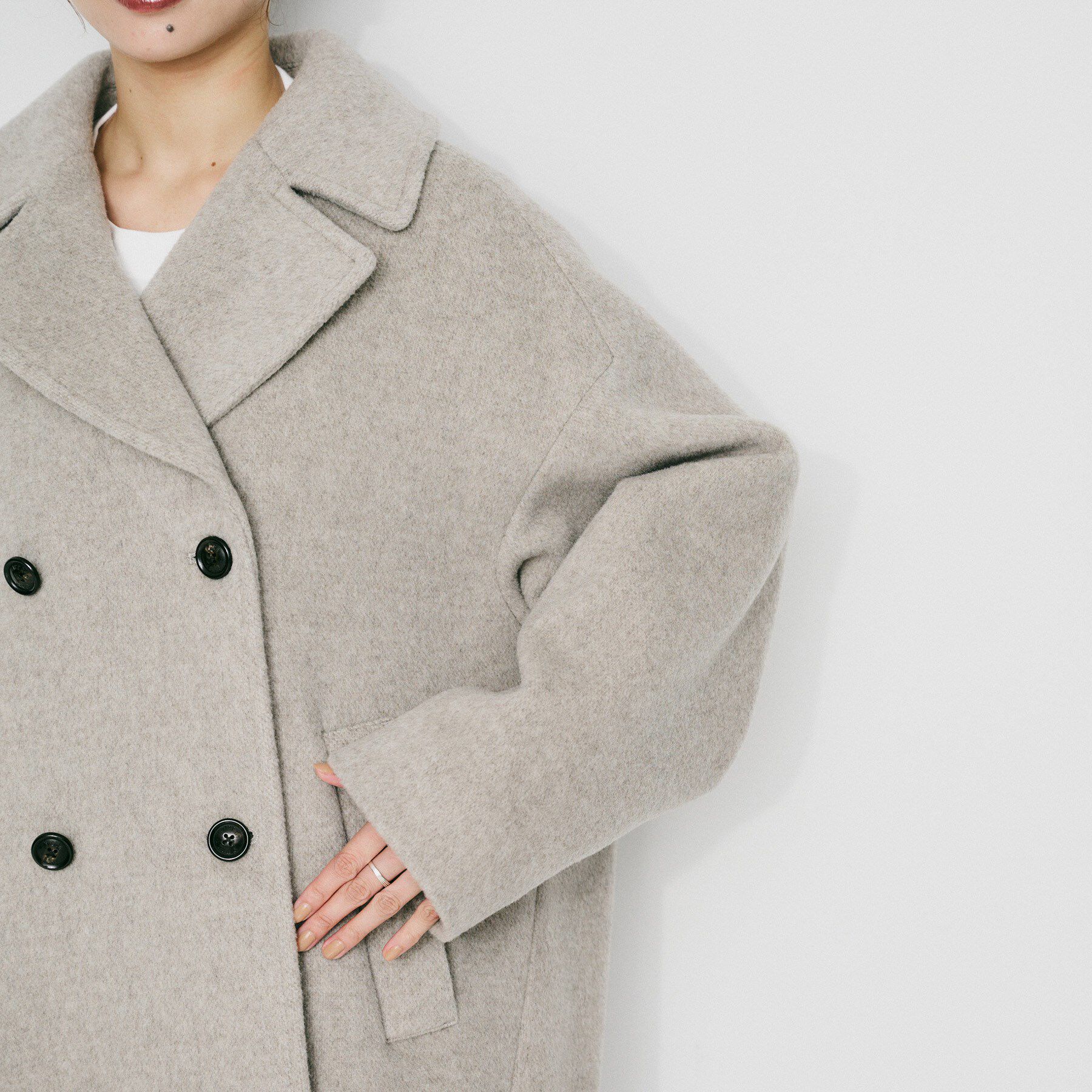 UNTITLED「【TICCA】ピーコート」|ピーコート|