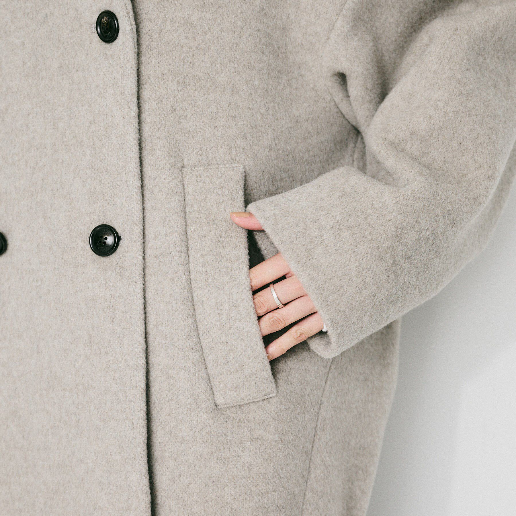 UNTITLED「【TICCA】ピーコート」|ピーコート|