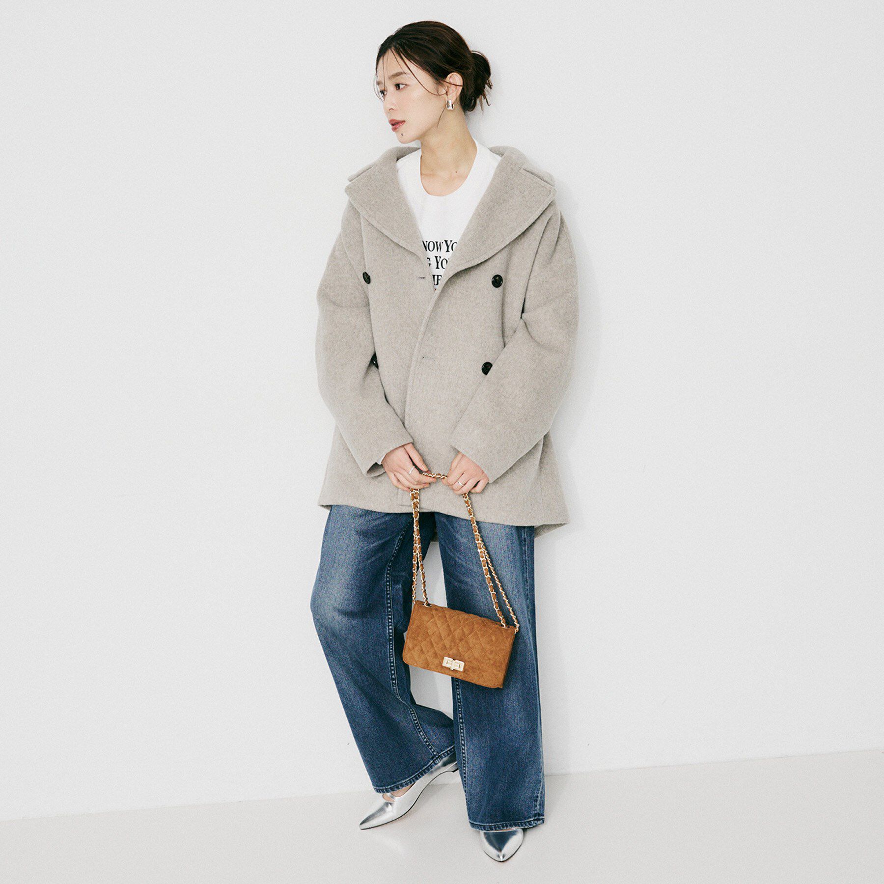 UNTITLED「【TICCA】ピーコート」|ピーコート|