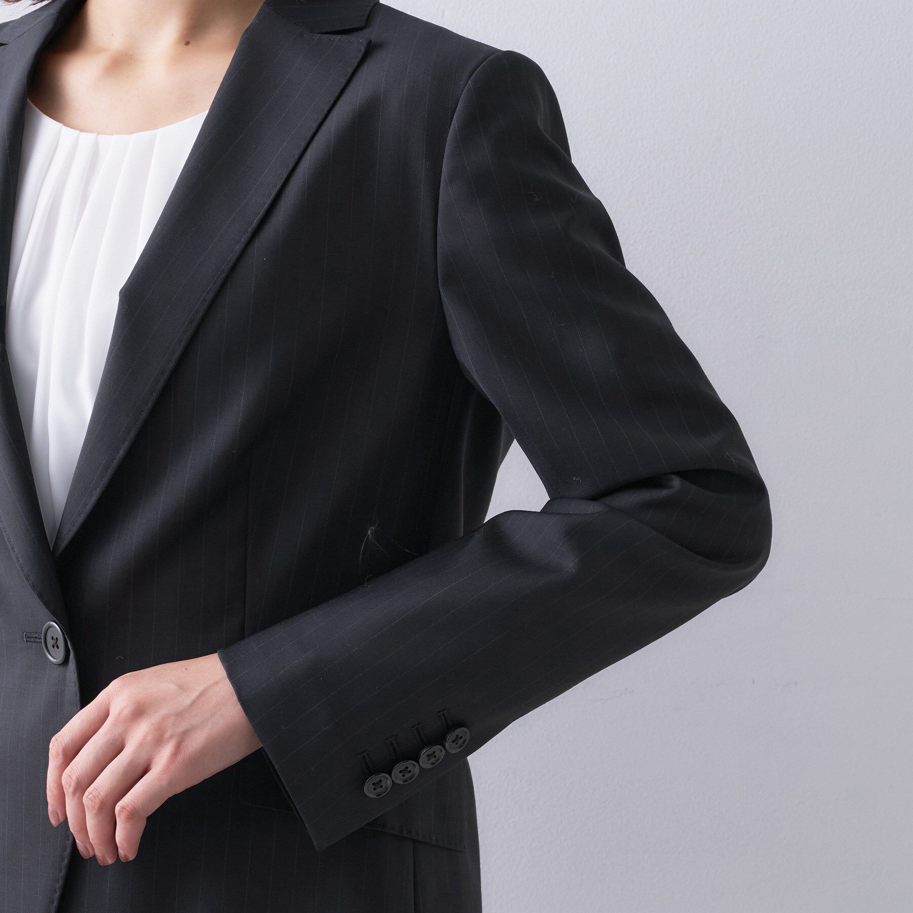 UNTITLED「【仕事着/スーツ】プレミアムテーラードジャケット」|テーラードジャケット|
